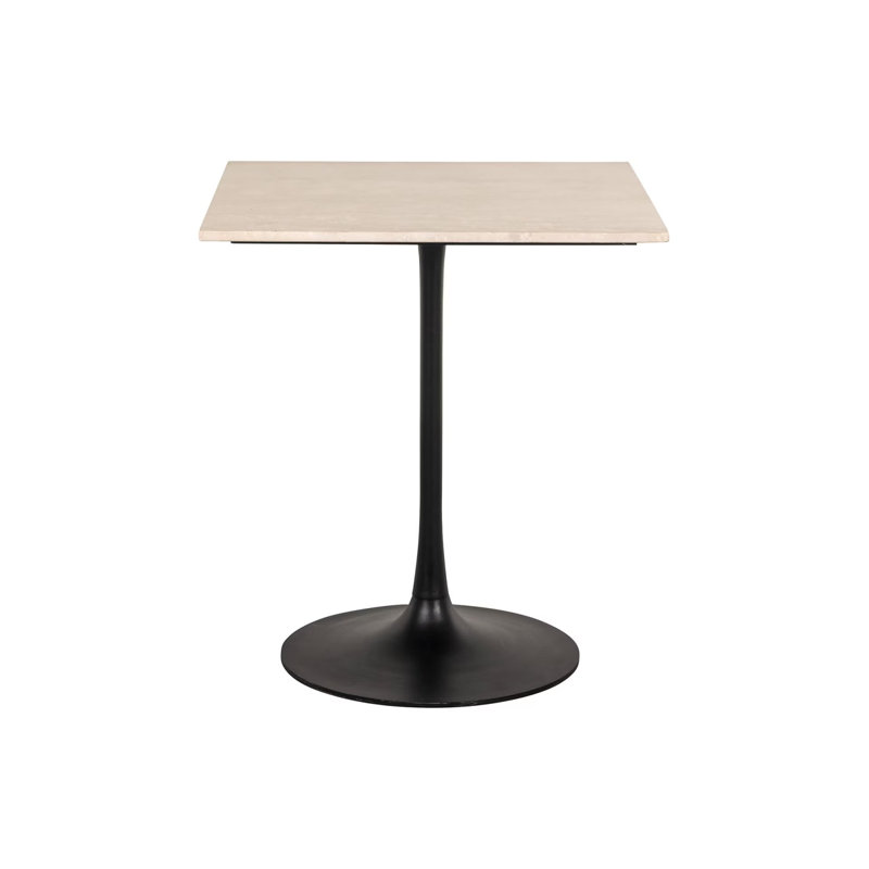 Bistro Table Square Marble Dining Table