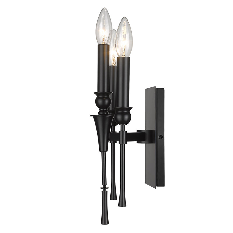 Steel Spotlight, Matte Black