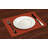 Polyester Floral Rectangle Placemat