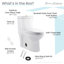 Toilette allongée une pièce Sublime-99927470