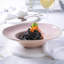 Assiette à pâtes à rebord en céramique 11,02 po Litchi