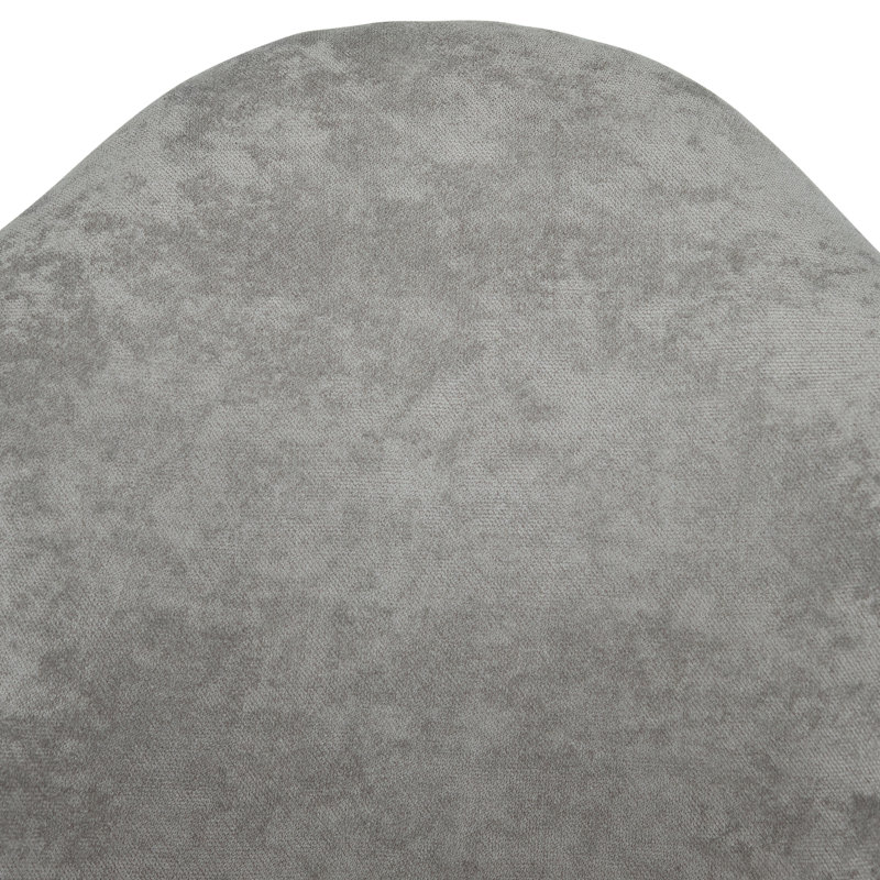  Chaise d'appoint d'appoint en velours gris