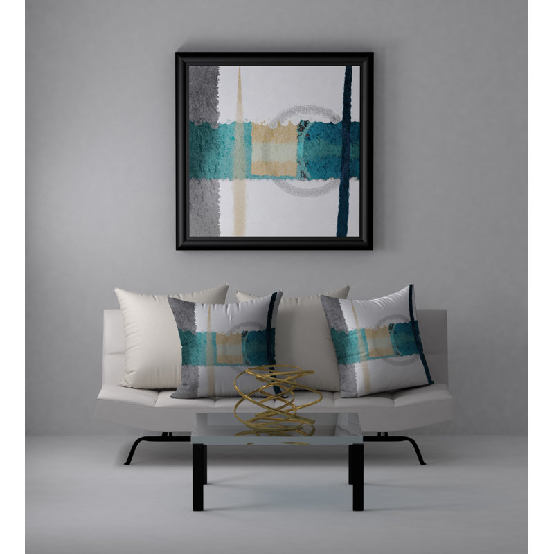 Coussin décoratif carrée silencieuse, 20 po x 20 po