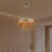 Cateno 19.7" Unique/Statement Drum LED Chandelier