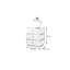 Armoire de rangement Teardrop