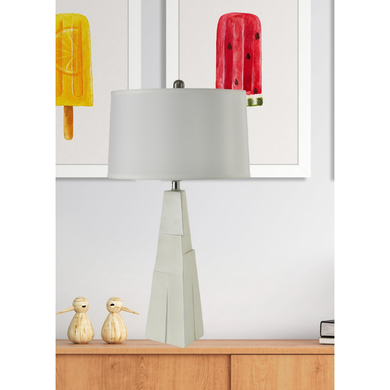 Lampe Wardsboro, Blanc métallique