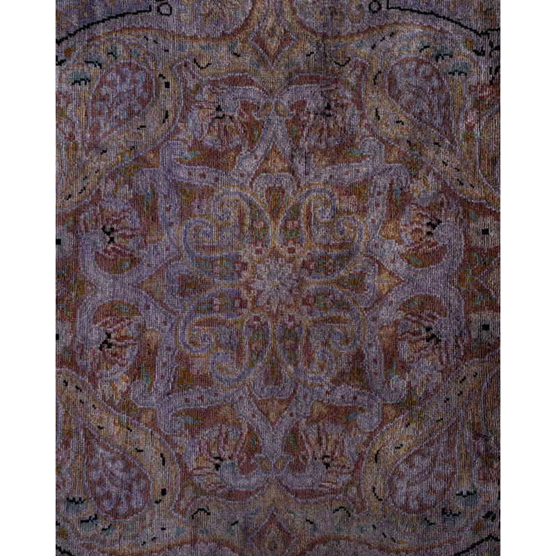 Fine Vibrance One-of-a-Kind 6'2" X 9'2" Hand Knotted Area Rug