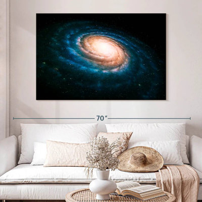 Oberle Spiral Shaped Galaxy