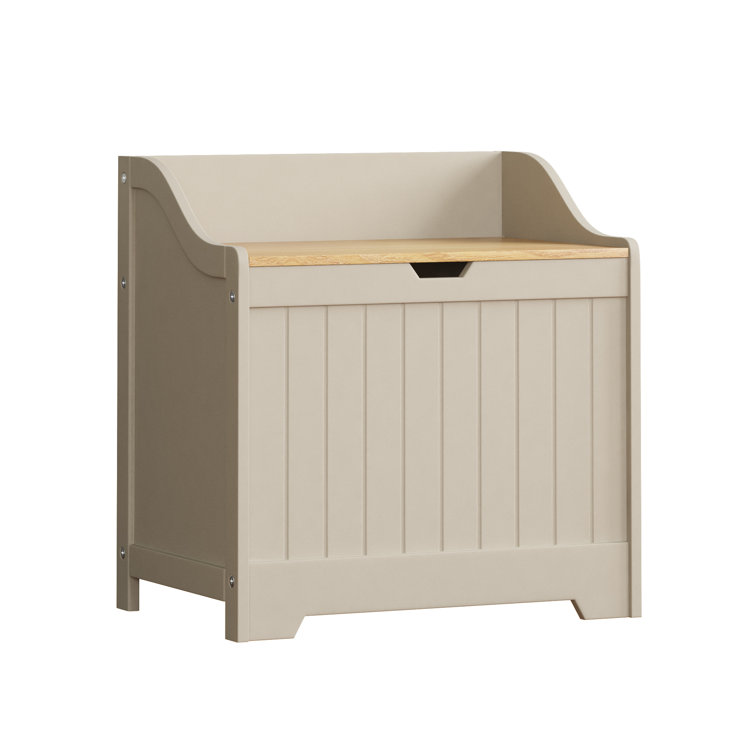 Milano Wood Cabinet Laundry Hamper