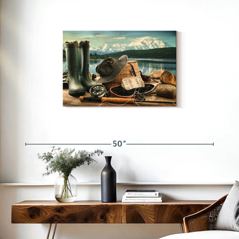 Senne Fly Fishing Equipment, 20" H x 30" W