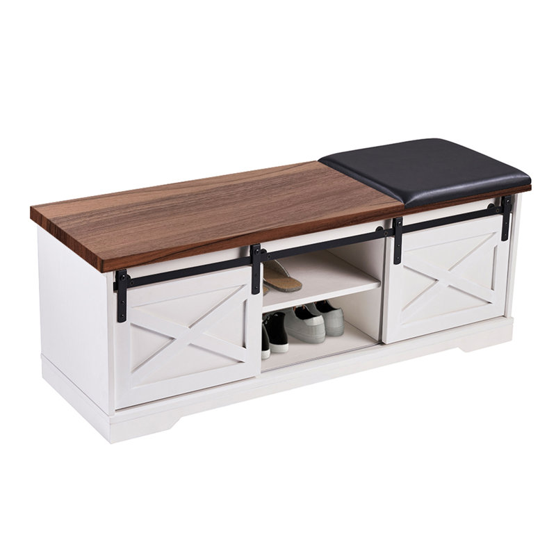 4 Pair Shoe Storage Bench
