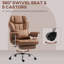 Fauteuil de bureau 400LBS, brun-637129511