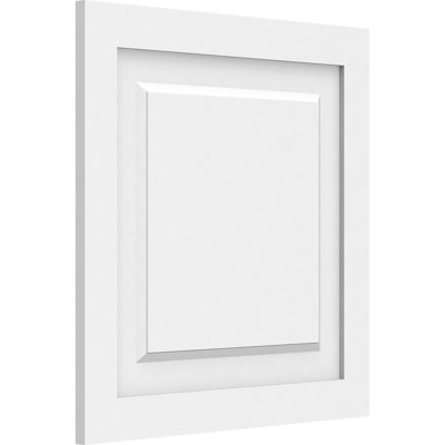 Panneau mural Harrison 3D en blanc