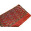 Hand Knotted Wool Area Rug in Red