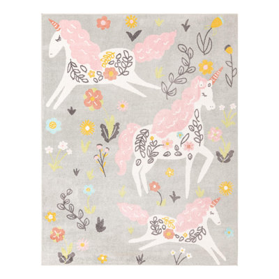 Whimsy Runner Polypropylene Plastic Rug
