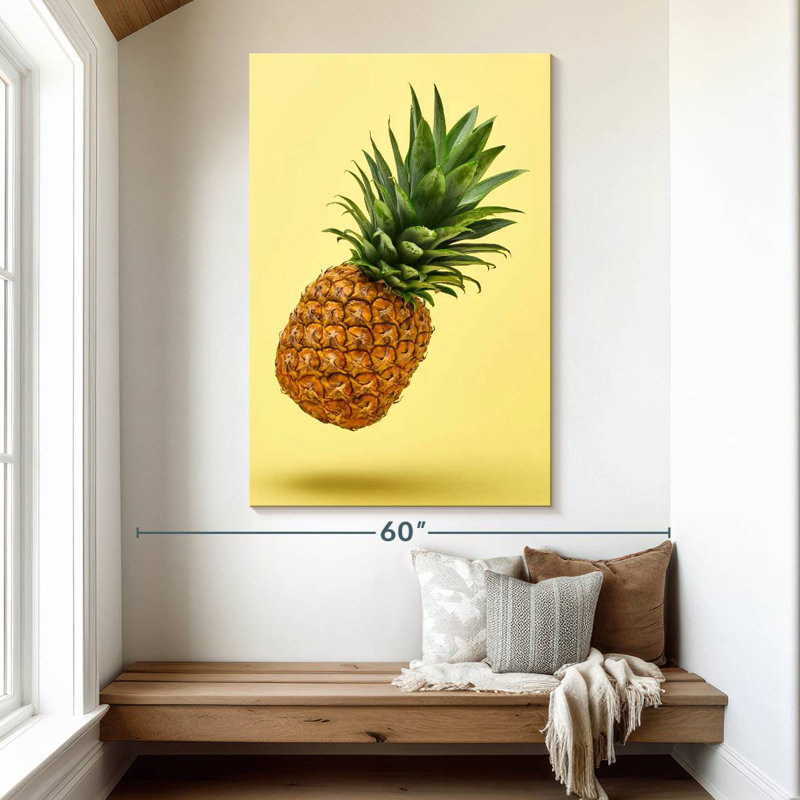 Yarlin Levitating Pineapple, 51" H x 34" W