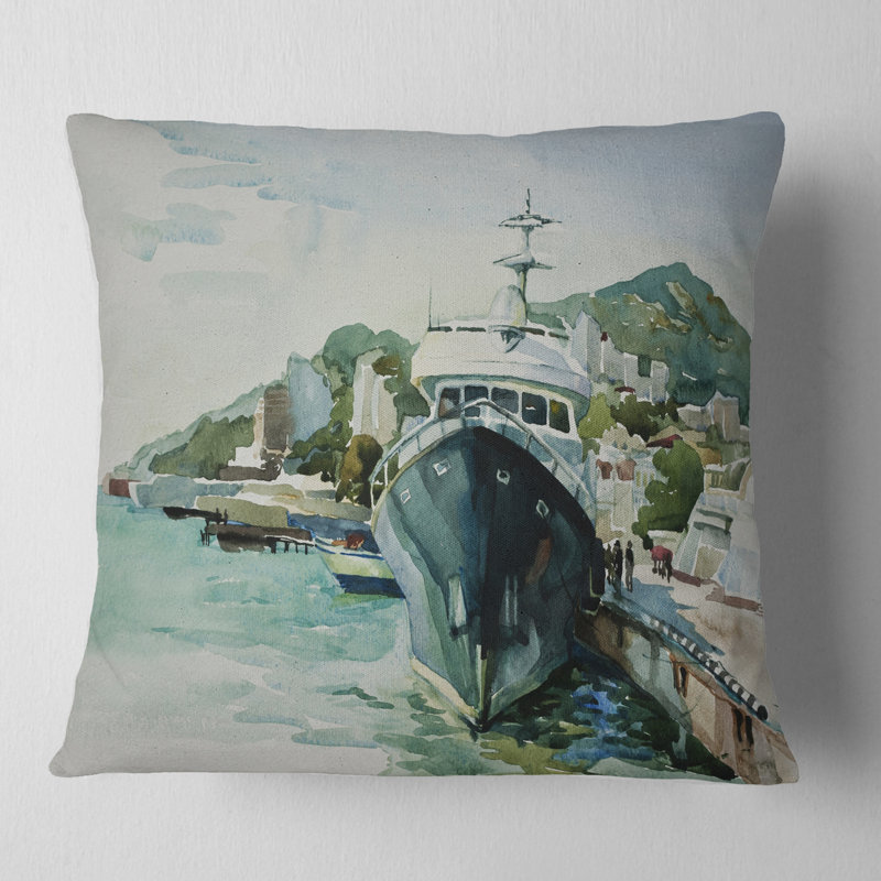 Coussin Landscape, 16 po x 1 po, Carré