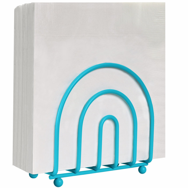 Porte-serviettes Archway Ebern Designs, Turquoise