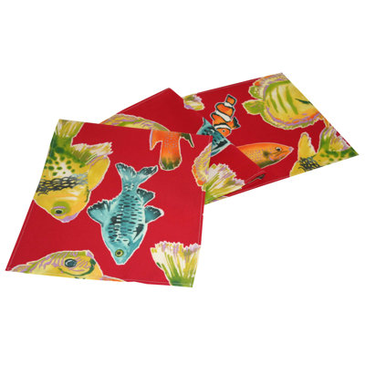 Clous Rectangle Animal Print Polyester Table Runner