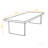 Sturdy Rectangular Solid Wood Dining Table-1466109128