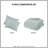 3 PCS Full/Queen Crushed Velvet   Reversible Comforter Set Aqua