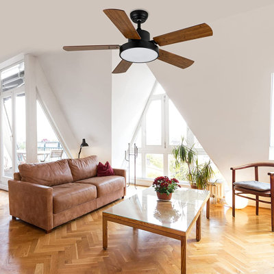 Thar 44'' Ceiling Fan with LED Lights