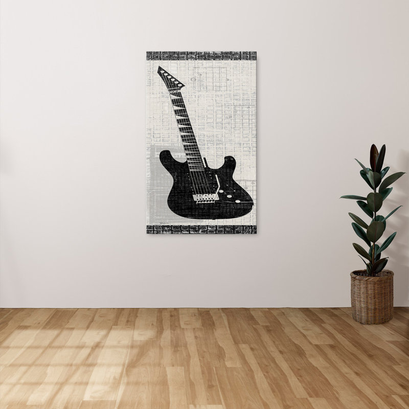 "Rock On I" par Katrina Craven, reproduction sur toile, H 48 po x l 28 po x P 1,5 po