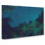 Stars Over A Forest In Canada In Abstract - Wrapped Canvas-55339816