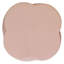 Tabouret de jardin 17,5 po de style tordu en céramique rose brillant avec table de bout, table de bout, siège de patio et support pour plantes-115954641