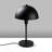 Modern Industrial Table Lamp, Black Metal Body, 7.9 x 7.9 x 13.8 inches | Ø7.9 inches Shade, 0.8 inches Base Plate | 6.6 ft Cable with On/Off Switch, E14 Socket (Max 40W) | Stylish Lighting for Home & Office Décor-1975289035-1975289047