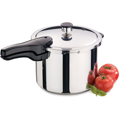 6-Quart Stainless Steel Pressure Cooker