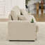 Canapé moderne avec rangement, avec repose-pieds, canapé à assise profonde avec porte-gobelets et support pour téléphone, canapé en velours côtelé beige-1210282207-1210282208