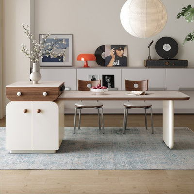 French Simple Cream Style Dining Table