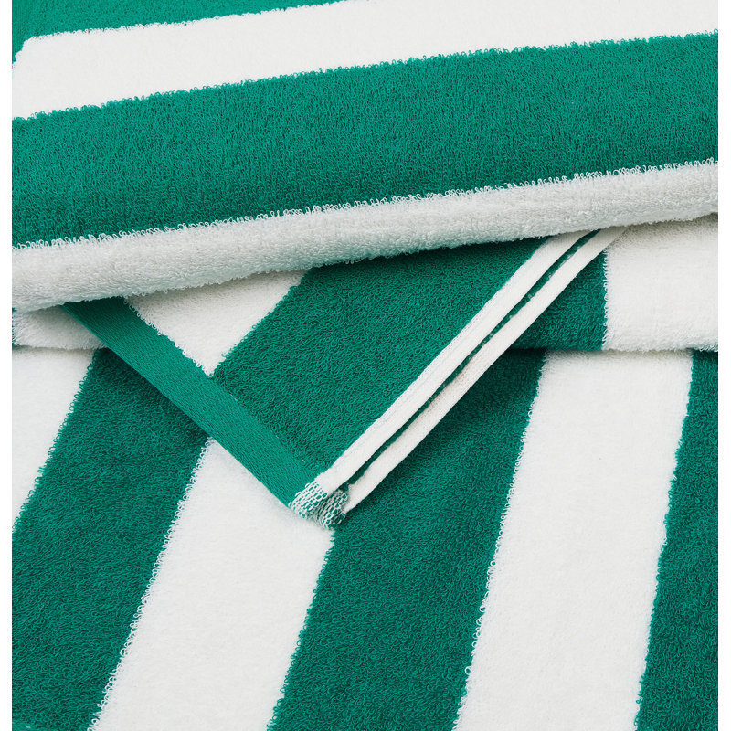Ensemble de serviettes de plage Oceanfront, Vert