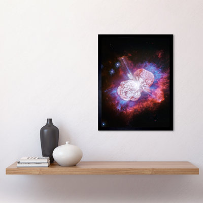 Hubble Space Telescope Eta Carinae Petulant Star Bubbles - Single Picture Frame Print