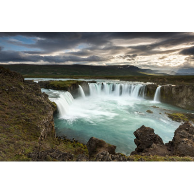 " Godafoss Waterfall "