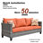 9 - Person Patio Conversation Set with Cushions-1371313600