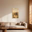 Fashion Western Log Cabin At Morning Desert Landscape-593284636