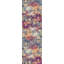Tapis bleu abstrait Kymiere-919569858