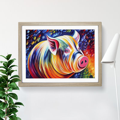 Pig Vol.3 - Single Picture Frame Painting