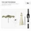 Britnee 292cm Lighted Tilt Market Parasol-607030454