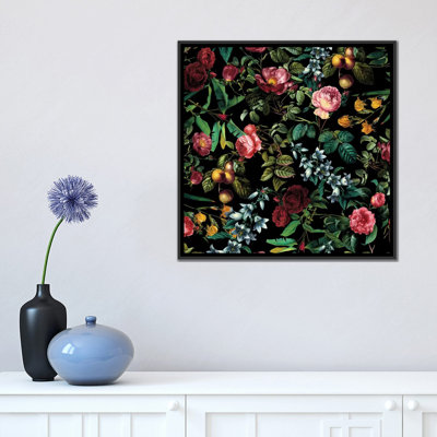 « tropical jungle iii », impression sur toile tendue