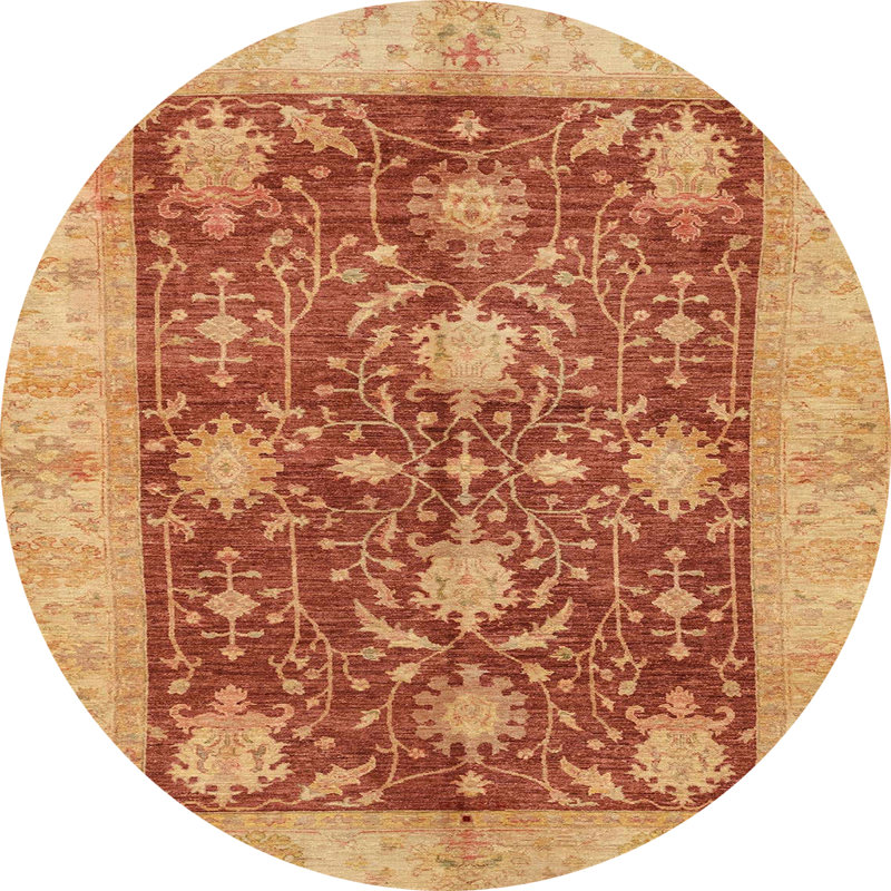 Tapis abstrait moderne 3010, Rond 4 pi