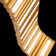 Aretha 1 - Light Aged Brass LED Unique/Statement Pendant