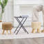 Repose-pieds cylindrique de 11,8 po de large Ammi (ensemble de 2)-415940238