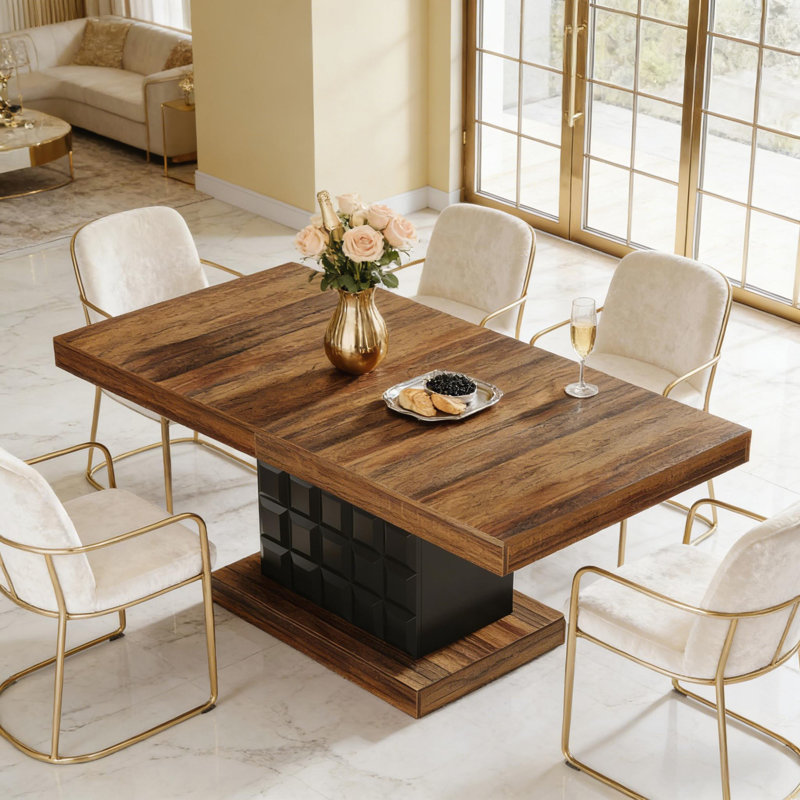 Rectangular Kitchen Table,Chic Dining Table,Coffee Table