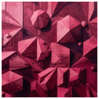 Couvertures géométriques en forme de cristal