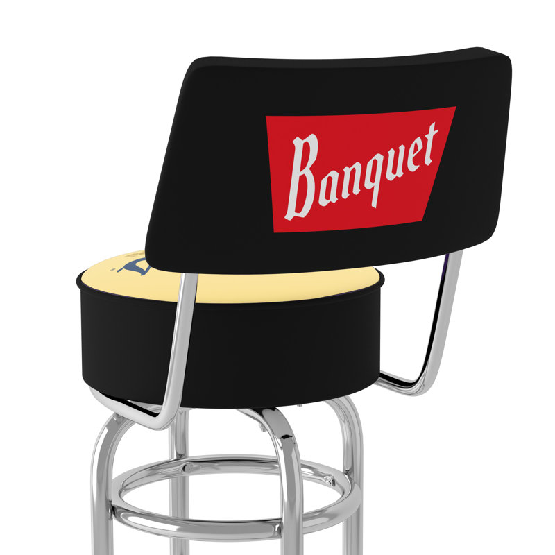 Tabouret de bar pivotant 31 po