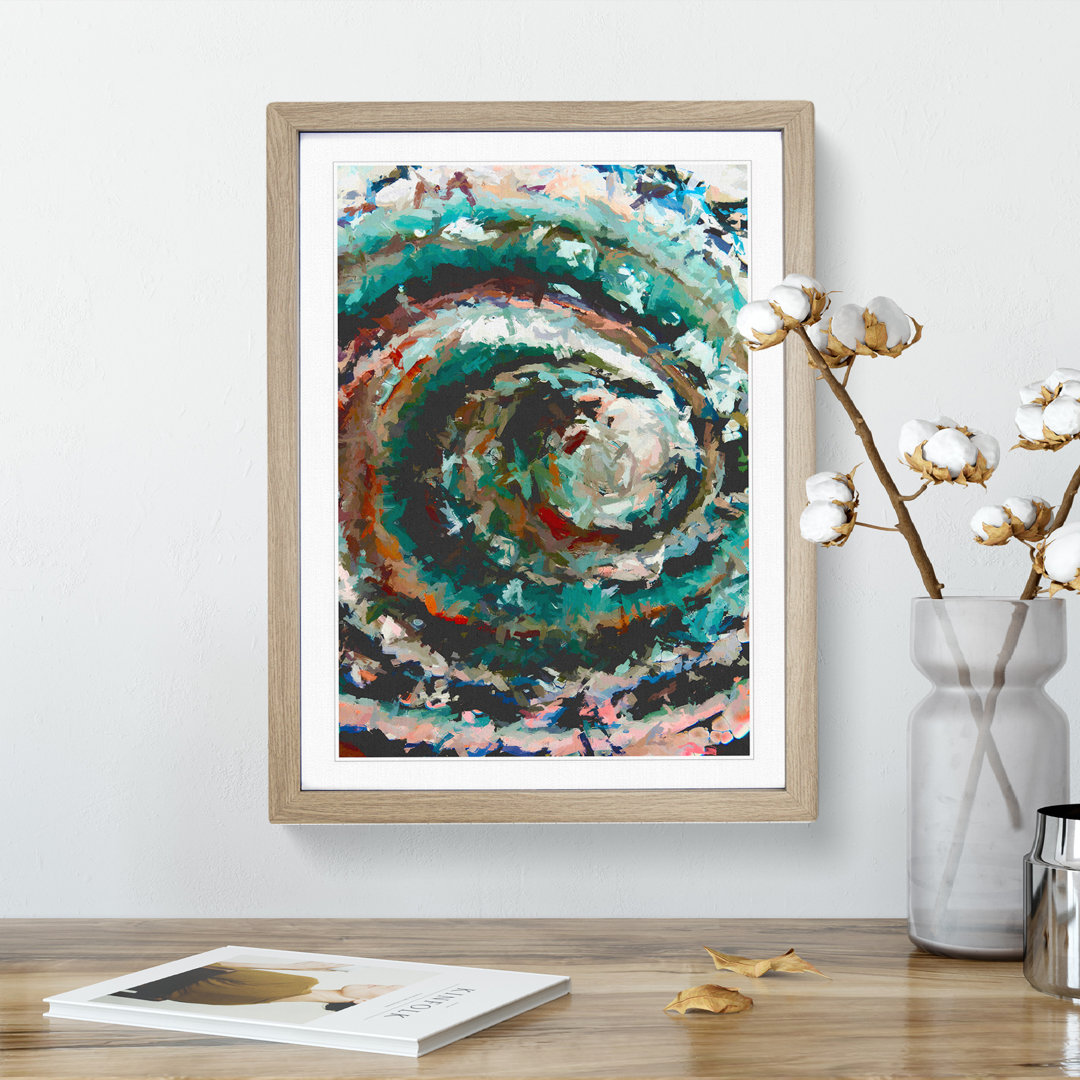 Losing the Light Abstract - Picture Frame Graphic Art