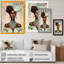 «Clennell Beautiful Retro African American Model II», reproduction sur toile-1610520339-1610520342